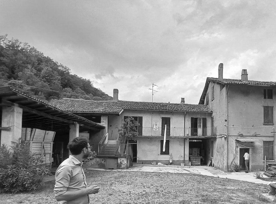 Cohousing Olginate: vista del modello e del contesto residenziale